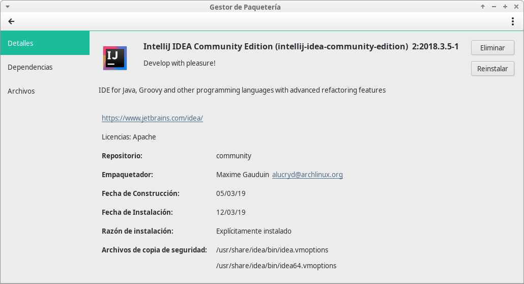 Primer proyecto con IntelliJ IDEA