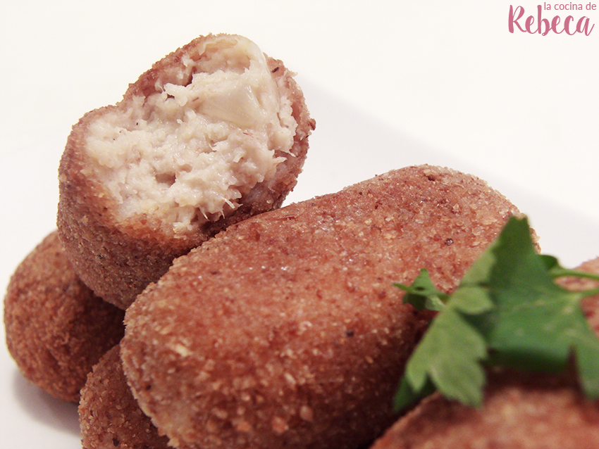 La cocina de Rebeca Croquetas de pollo asado
