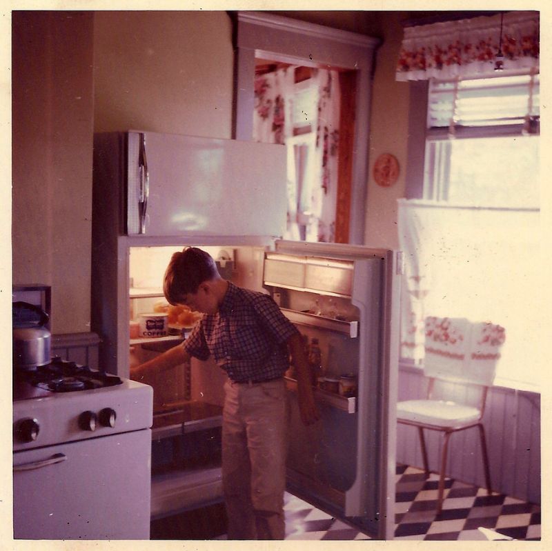 25 Vintage Photos Show What People Often Had in the Refrigerators From