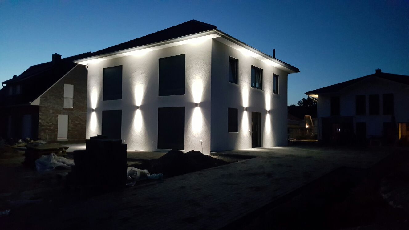 Stadtvilla in Elmenhorst: Wir haben Strom!