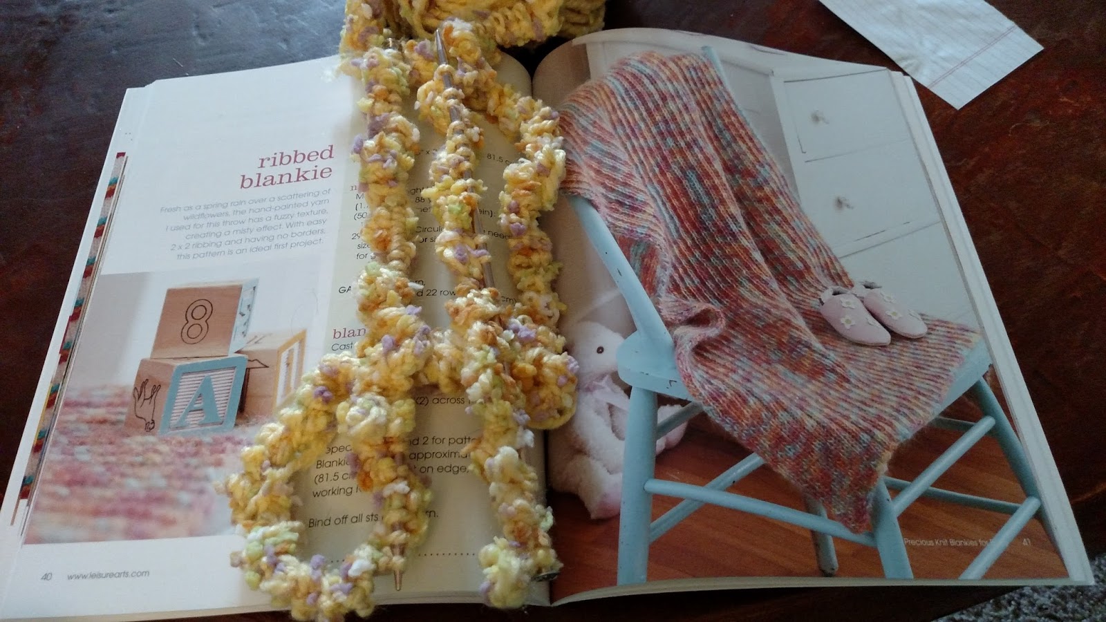 Precious Knit Blankies from Leisure Arts