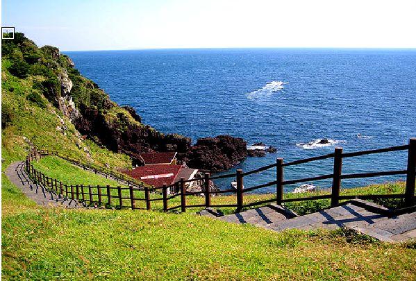 Jeju island in south Korea