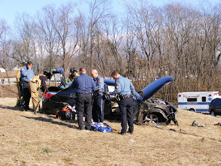 >Roll Over Motor Vehicle Accident, Route 17 North, Ridgewood MVA17North056 theridgewoodblog.net