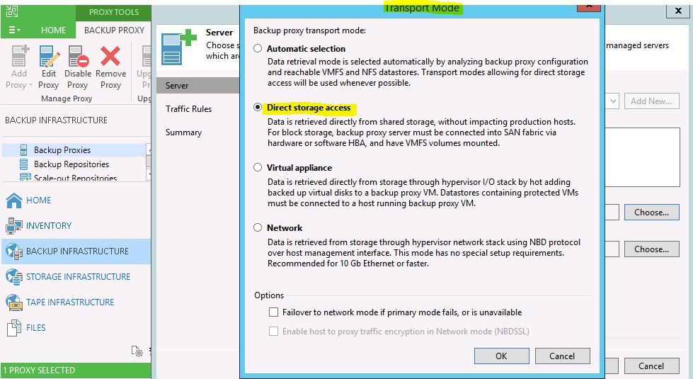 Remote Infrastructure Management: Veeam Backup Proxy Configuration