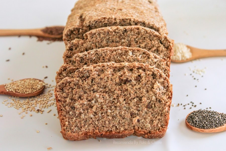 Pan integral con Quinoa - Recomiendo By Pola & Cleme 