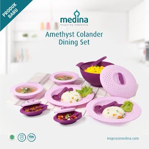 Amethyst Colander Dining Set (Set of 12)