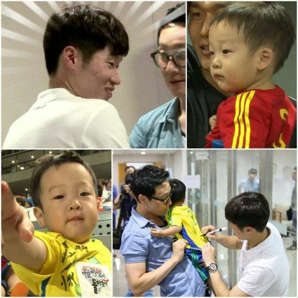 Lee Seoeon & Lee Seojun Meet Soccer Star, Park Ji Sung on “Return Of