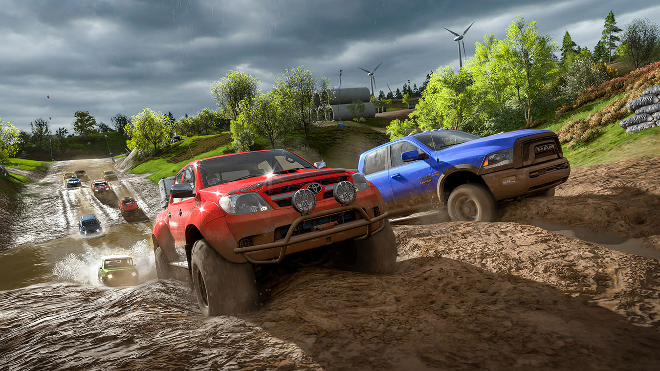 Prévia  Forza Horizon 4 aposta em estações como adversárias do