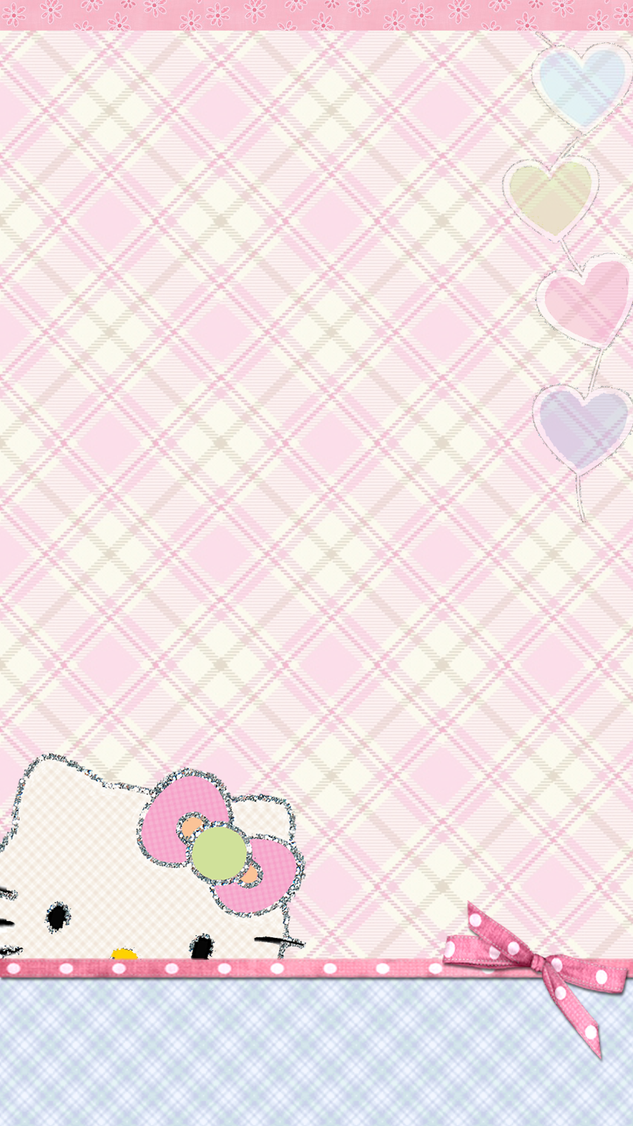 Love Pink Pastel Frost Hellokitty Wallpaper Freebie
