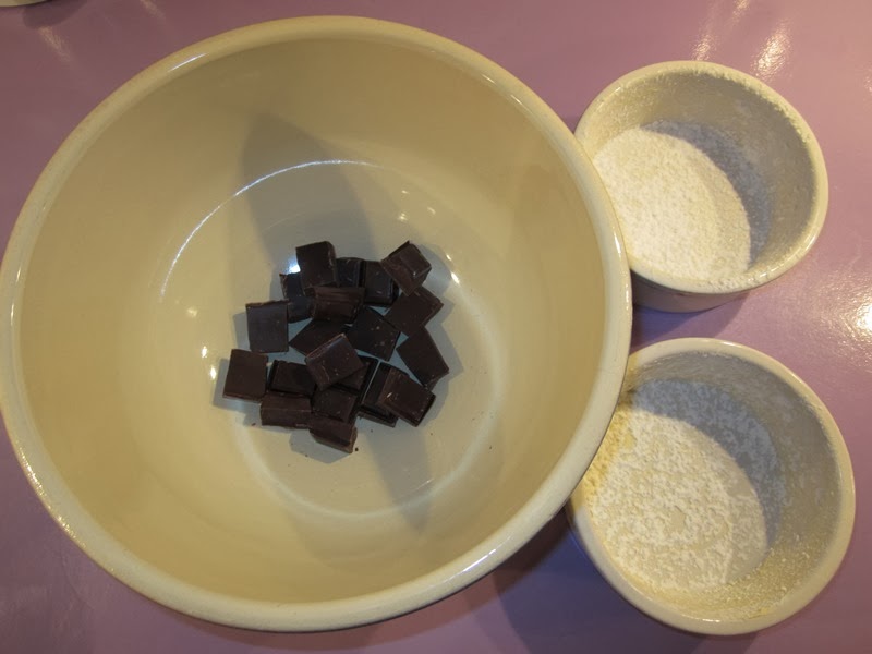 Soufflé au chocolat express sans gluten