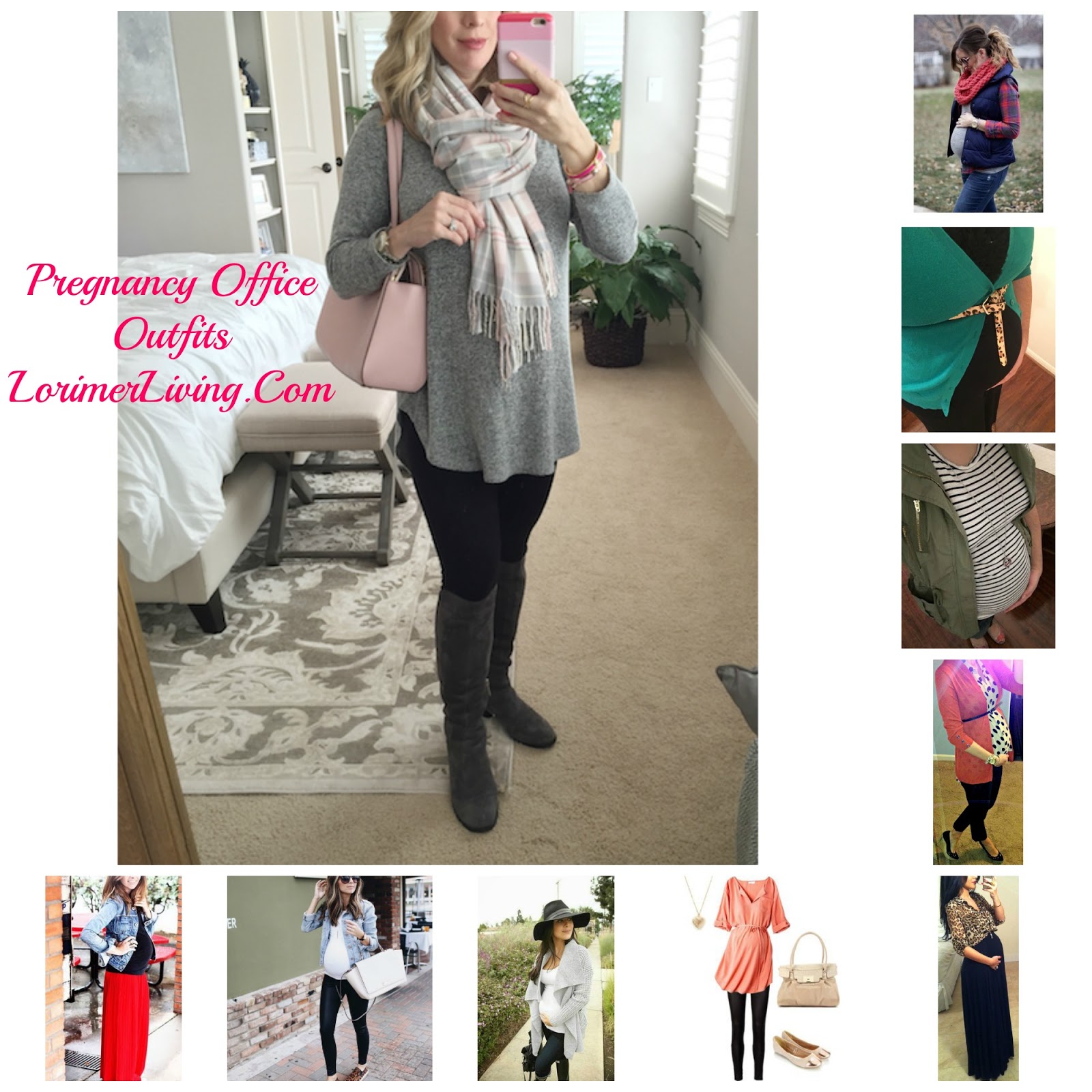 office pregnancy outfits