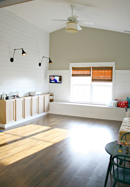 how to add shiplap to walls