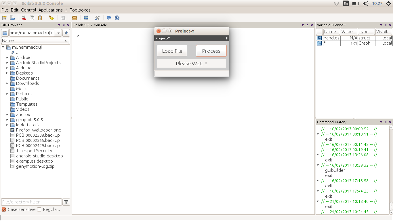 Processing files перевод