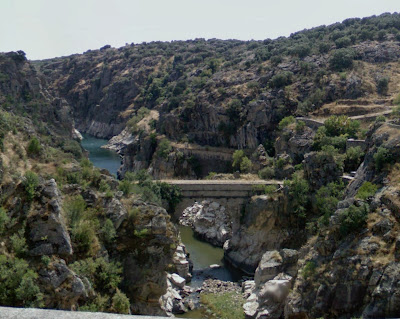 Vista desde la presa de El Villar Vista desde la presa de El Villar
