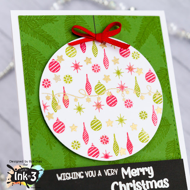 Ink On 3 | Holiday Blessings Christmas Trio Card Set by ilovedoingallthingscrafty.com 