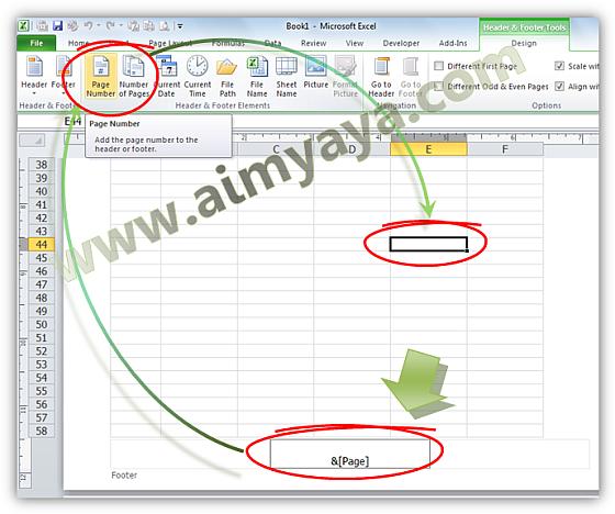 Cara Membuat Nomor Halaman Excel 2010 Cara Aimyaya Cara Semua Cara