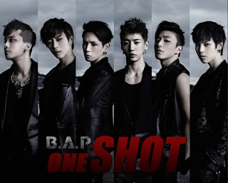 B.A.P BAP One Shot members review picture with words