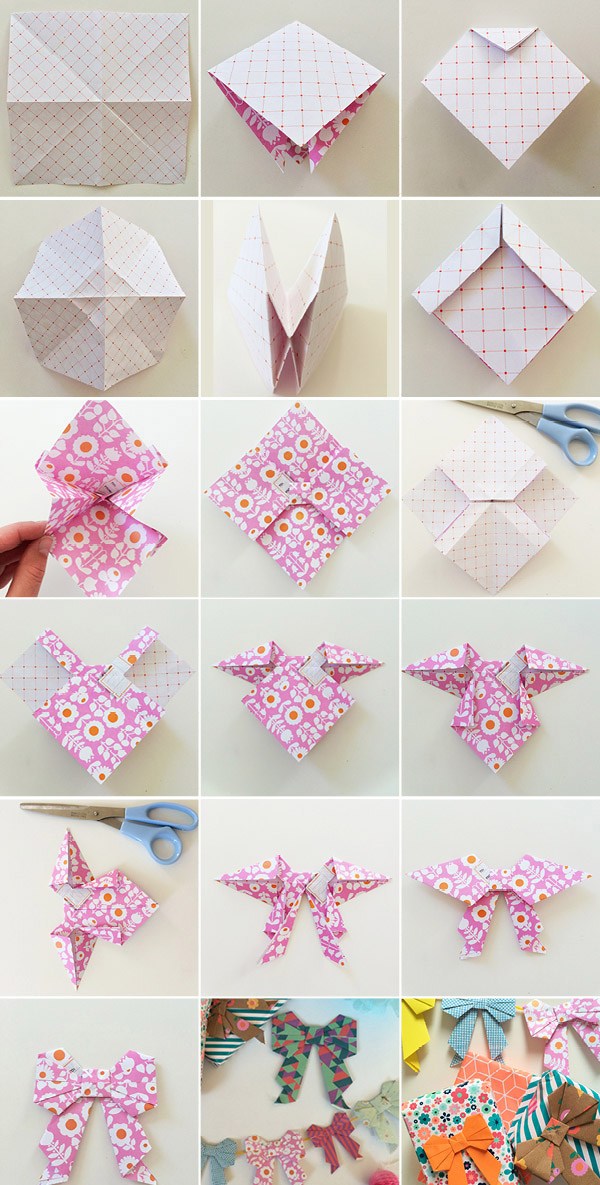 Cara Membuat Origami Pita Kado Mudah Jenius Tutorial