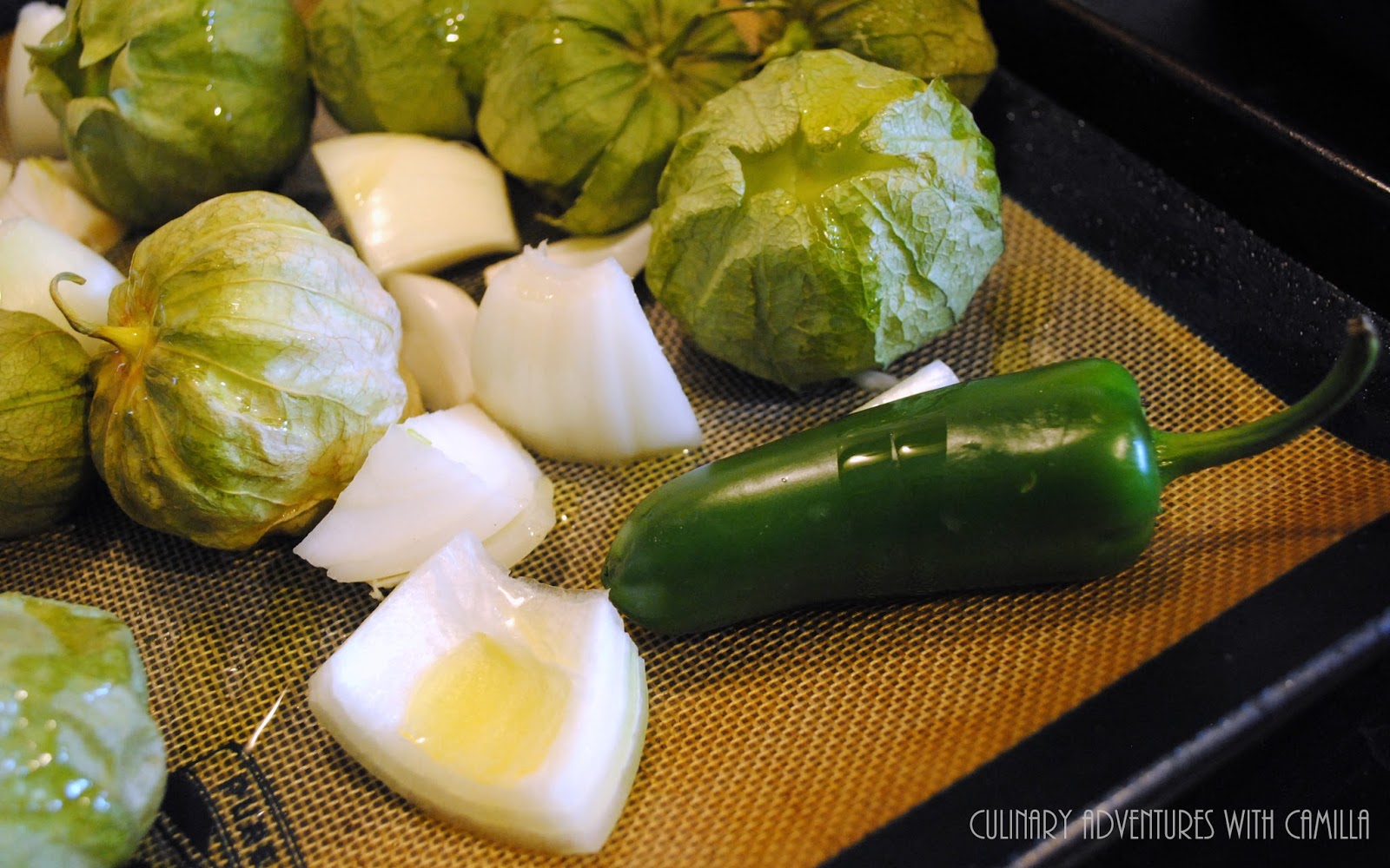 Roasted TomatilloCorn Salsa KitchenMatrixCookingProject