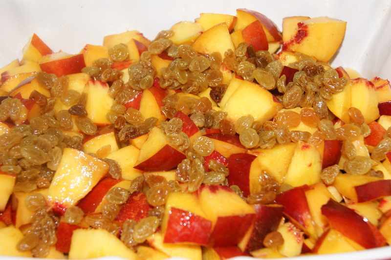 Canarella Brandy Soaked Nectarine Compote