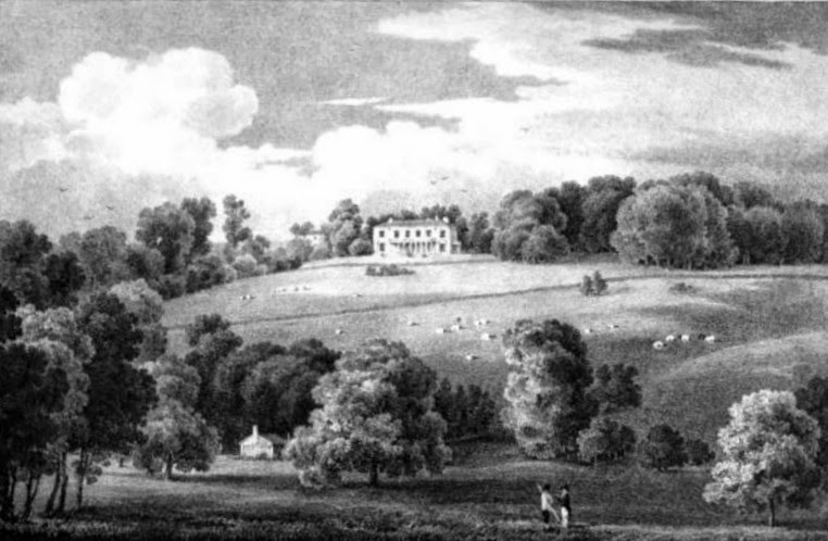 Polesden from Select Illustrations of the County of Surrey by GF Prosser (1828) Polesden from Select Illustrations of the County of Surrey by GF Prosser (1828)