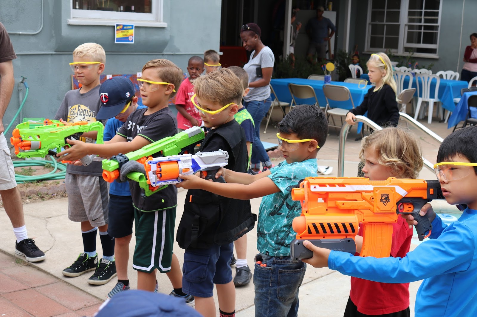 Invite and Delight Nerf Gun Party