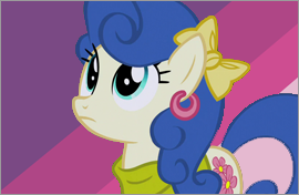 MLP Blueberry Curls Ponies