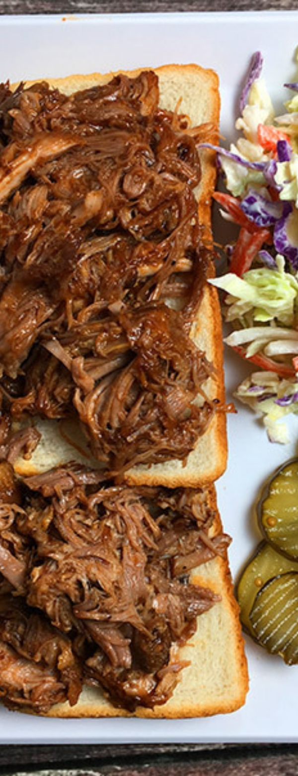 rovieshone food recipes BEST DAMN INSTANT POT PULLED PORK