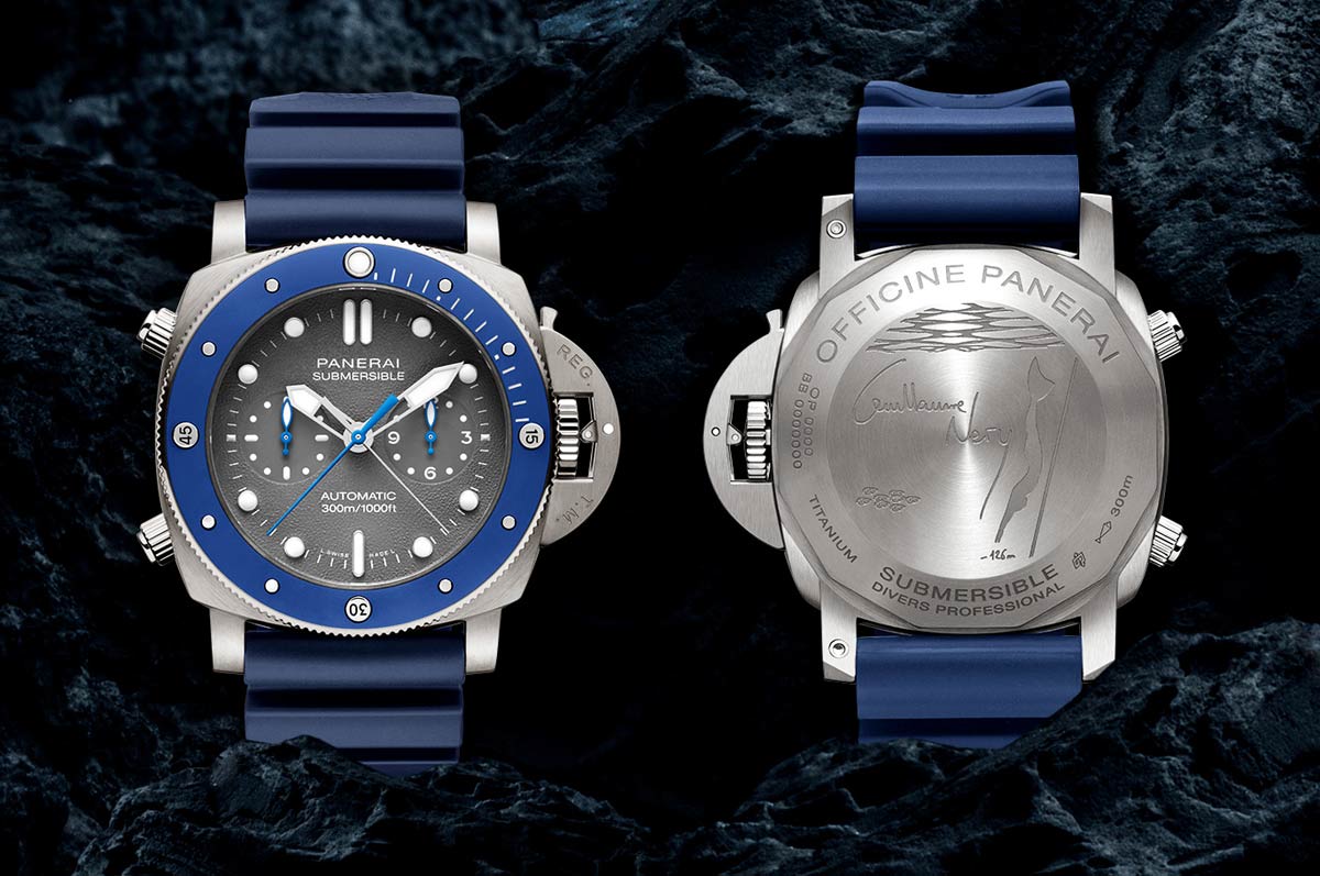panerai submersible chrono guillaume