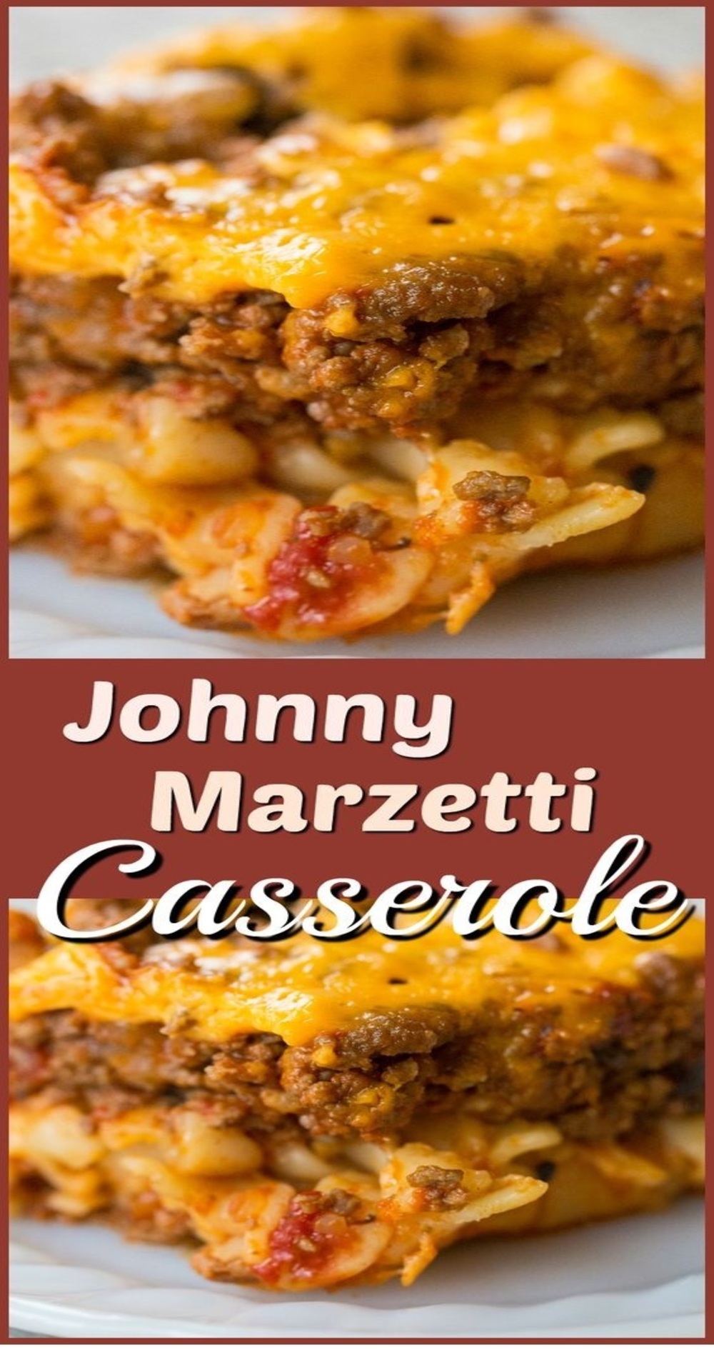 Johnny Marzetti Casserole - Slow Cooker or Oven!