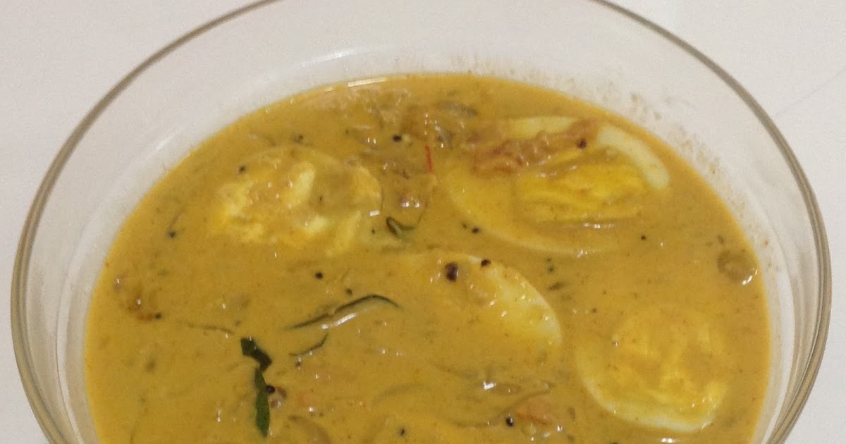 HOME TALENTS EGG CURRY IN COCONUT MILK
