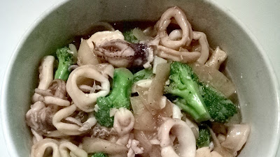 Iwakmart Fish Market Pertama di Semarang ; Resep Cumi Brokoli Tumis Saus Tiram