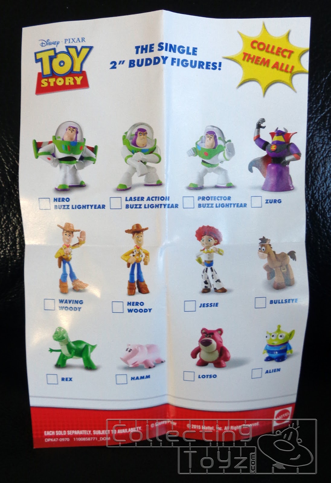 Collecting Toyz Toy Story Buddy Figure Semi Blind Bag