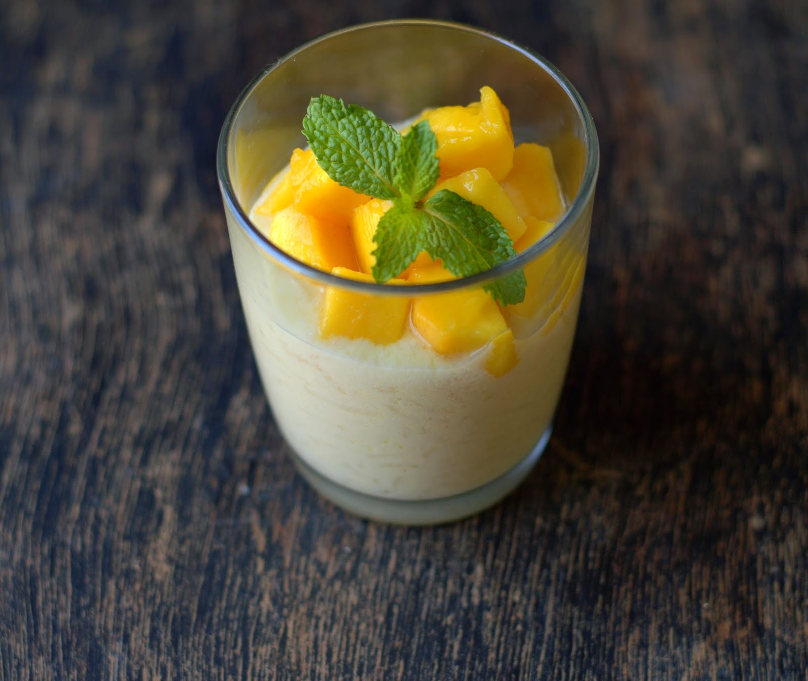 Cakes & More Baked Rice Pudding With Mangoes