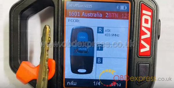 VVDI KEY TOOL Work with Mazda 323 Protege