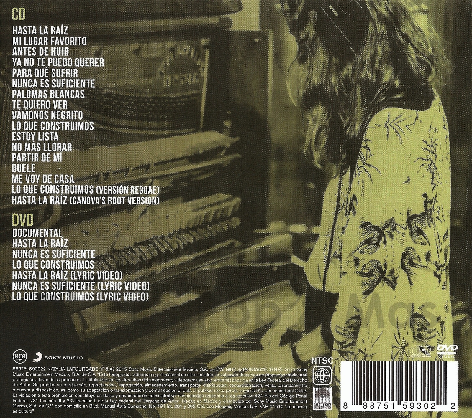 Discos Pop & Mas Natalia Lafourcade Hasta La Raiz (Edicion Especial) Discos Pop & Mas Natalia Lafourcade Hasta La Raiz (Edicion Especial)