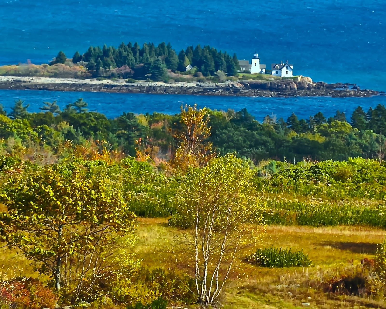 Maine Lighthouses and Beyond Indian Island Lighthouse