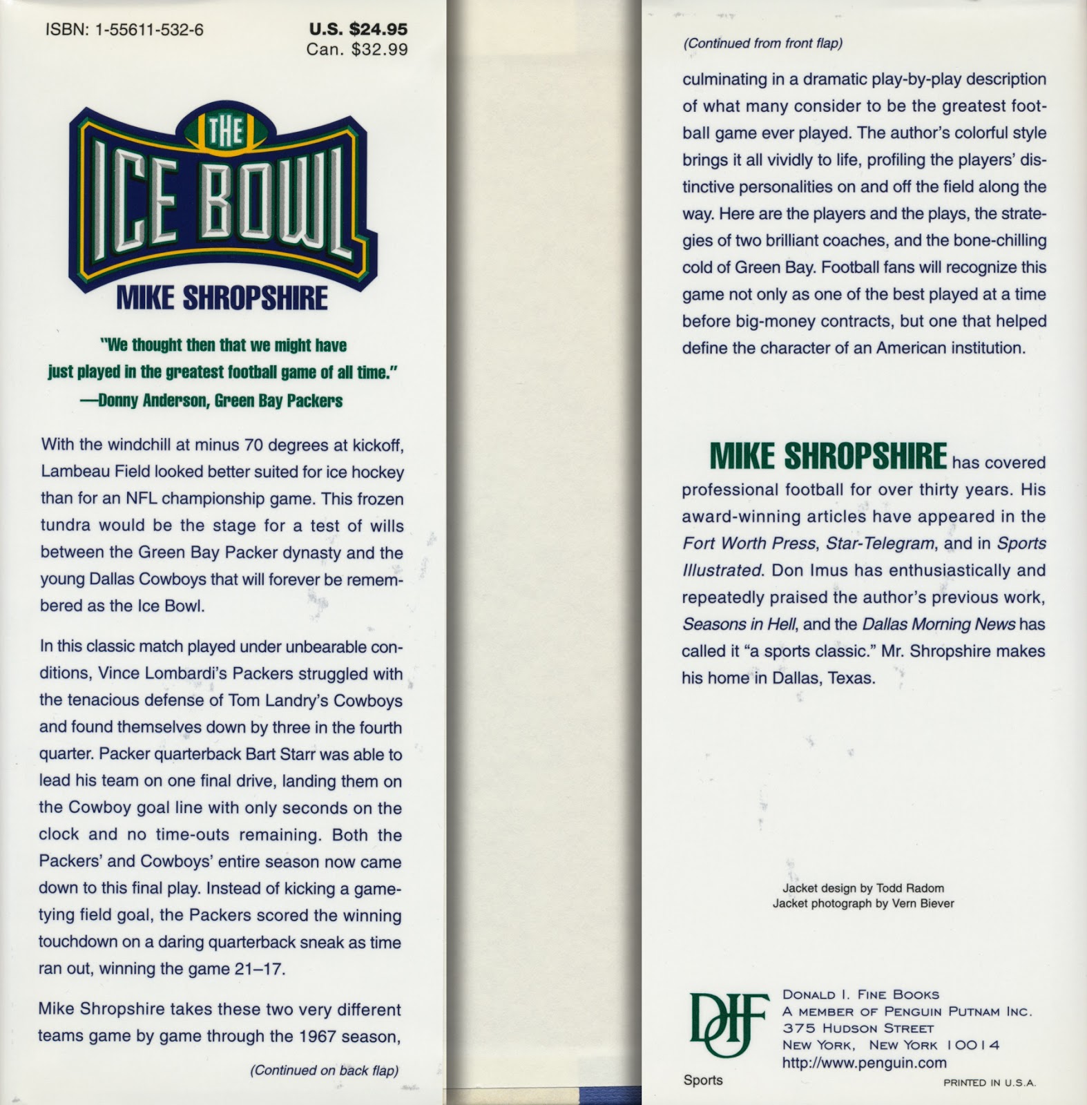 PACKERVILLE, U.S.A. The Ice Bowl (1997)