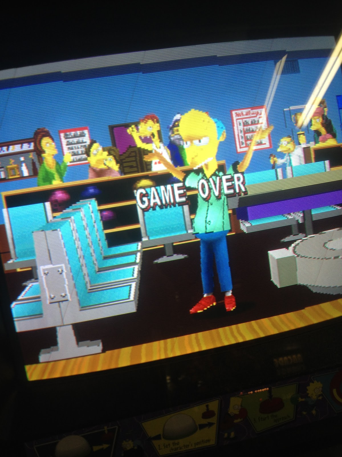 step off george: The Simpsons [Bowling]