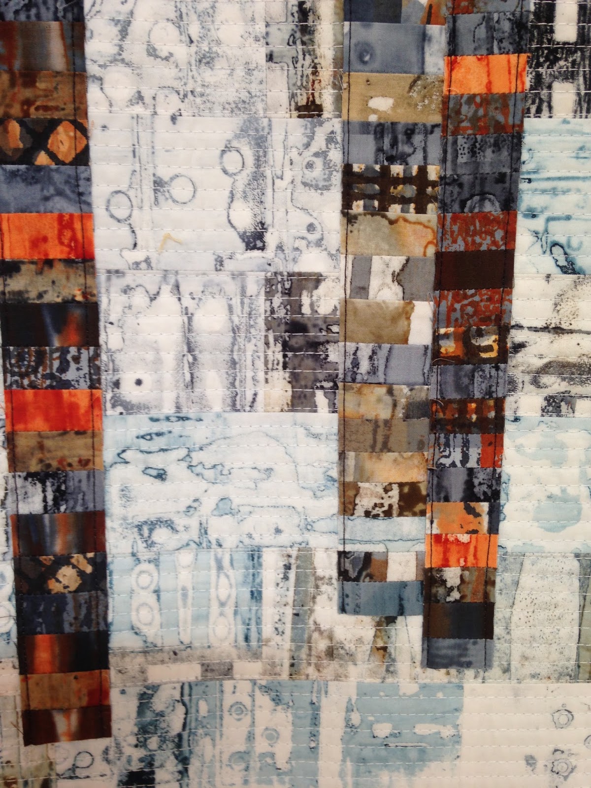 Piece'n'Peace Festival of Quilts 2016 The Lincolnshire Country Roads Quilt