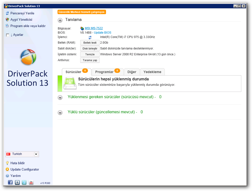driverpack solution indir gezginler driverpack solution indir gezginler