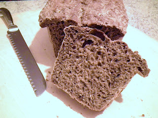 pane nero  fatto in casa