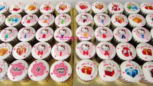 Hello Kitty Birthday Cupcake Aisha Puchong Jaya
