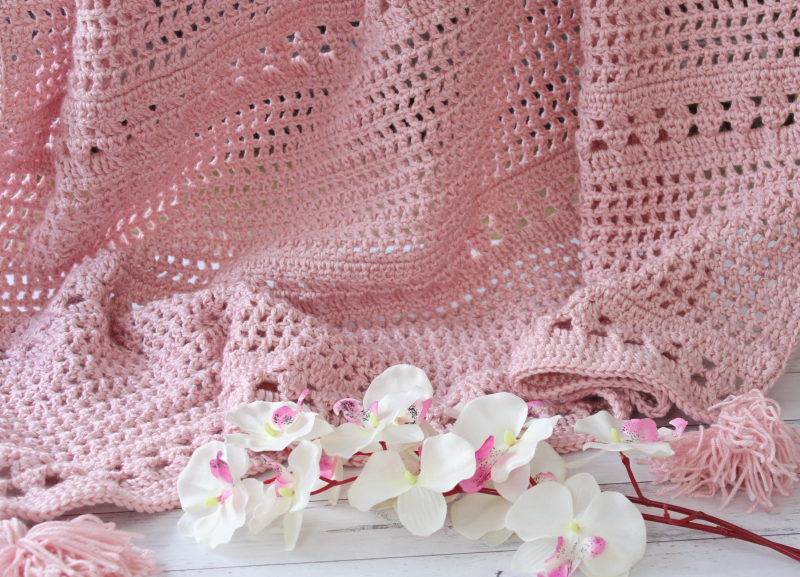 Crazy Chunky Crochet Blanket Threadbare Creations