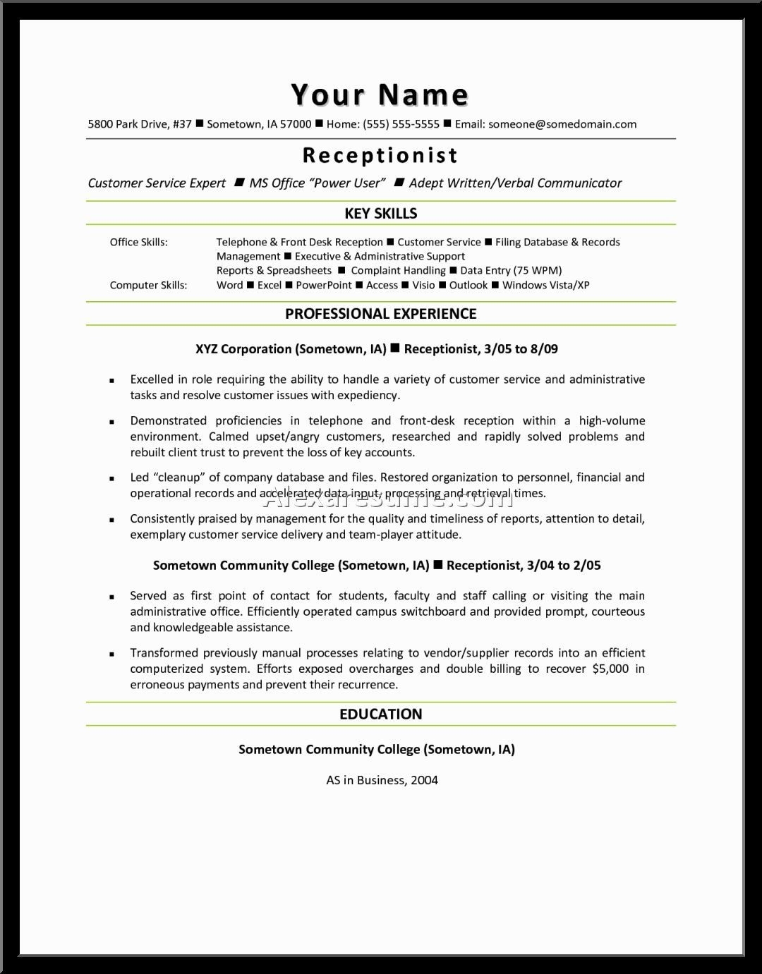 modern cover letter template