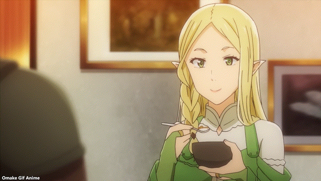 Joeschmo's Gears and Grounds: Omake Gif Anime - Isekai Shokudou - Episode 5  - Victoria Eats a Strawberry