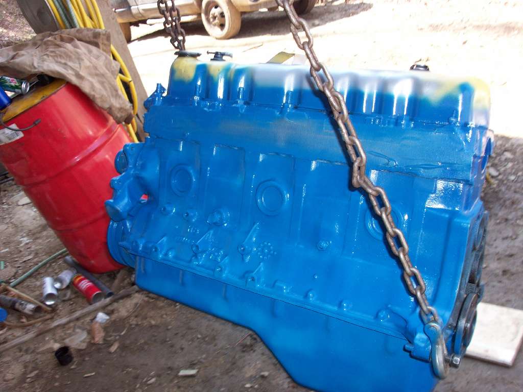 Scott's 1976 Jeep J10 Blog Rebuilt InLine Jeep J10 Engine