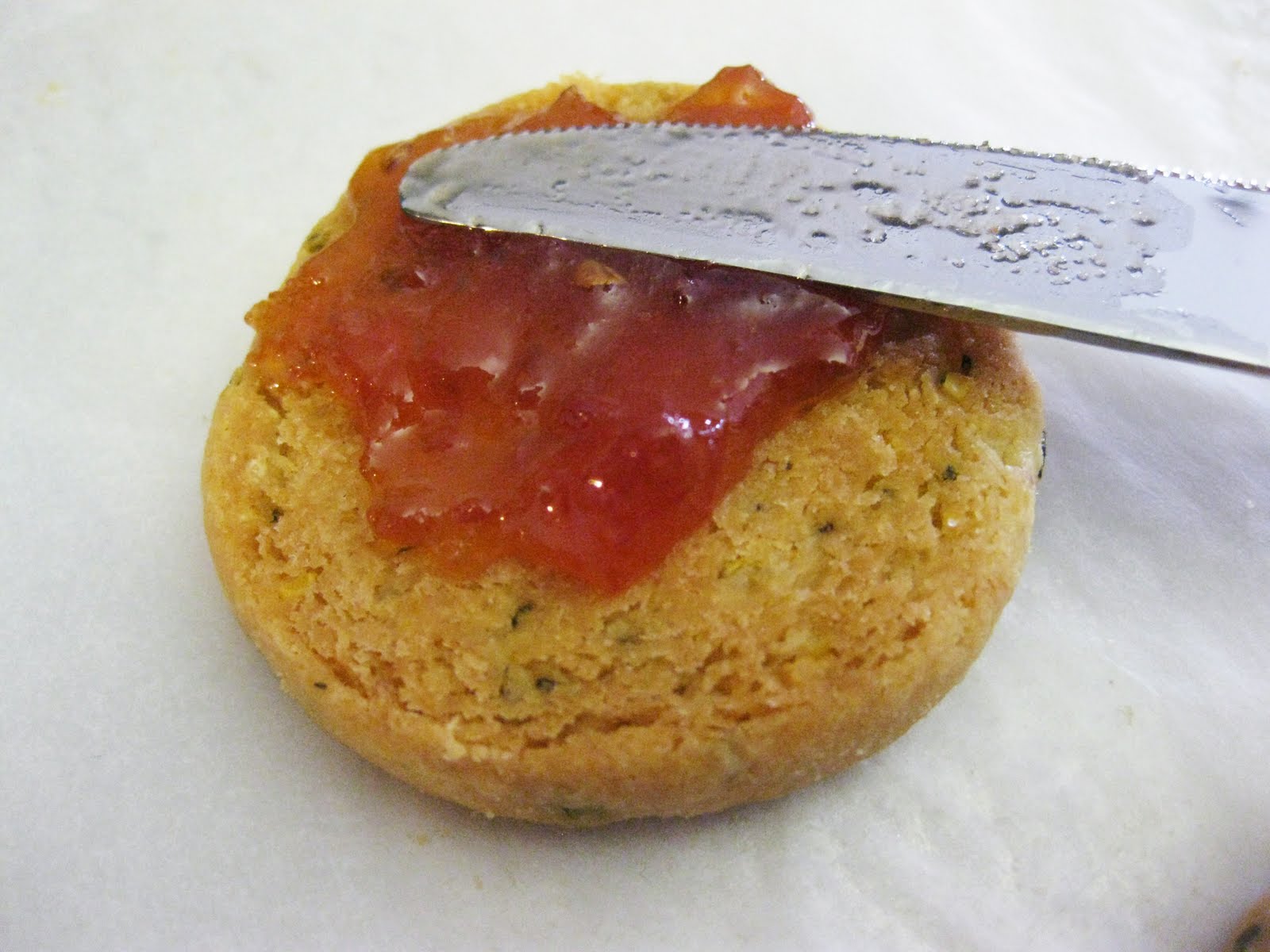 Bloatal Recall Rosemary Cookies with Tomato Jam