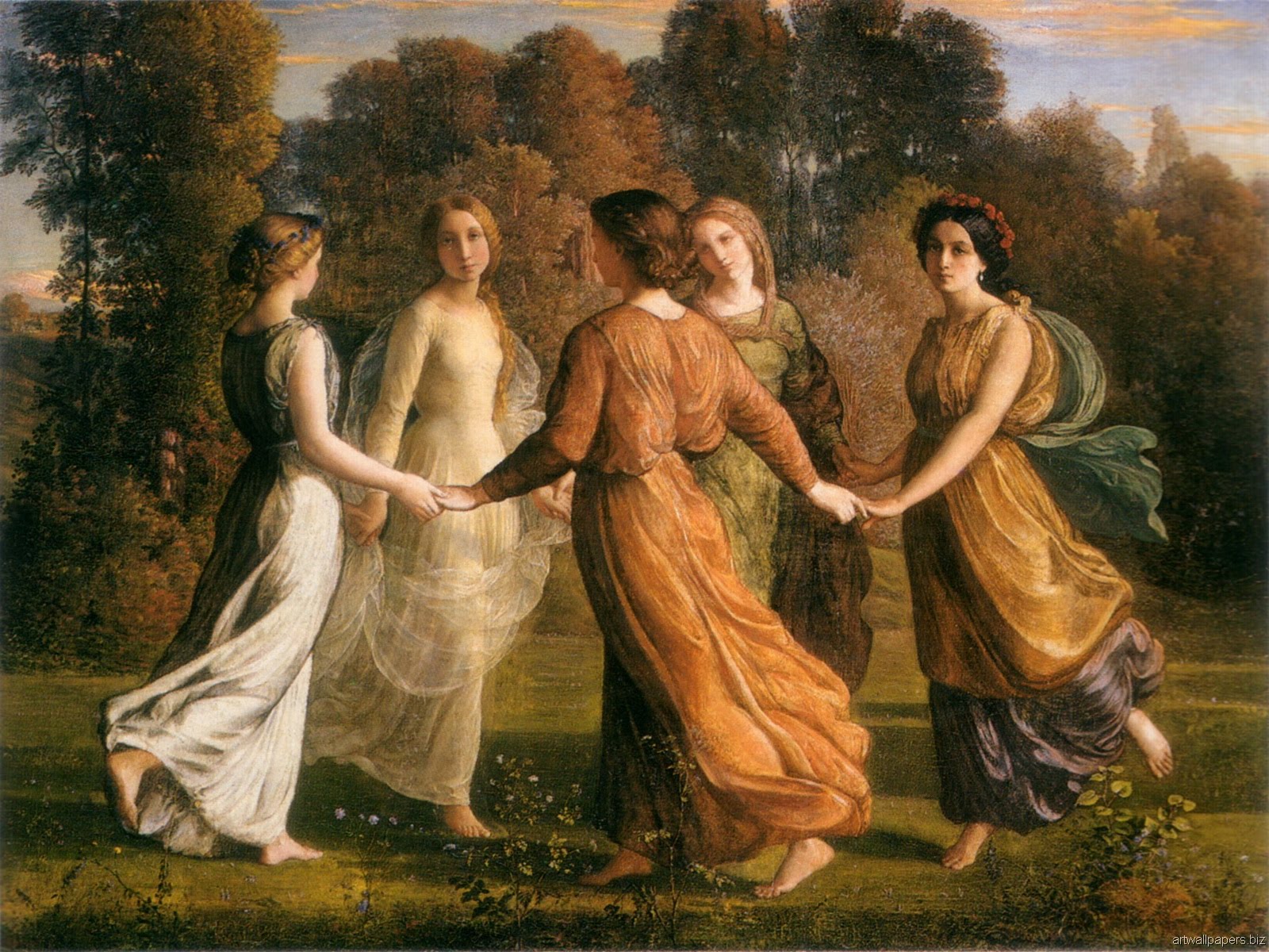 Louis Janmot PreRaphaelite painter The Lyon School of art Tutt