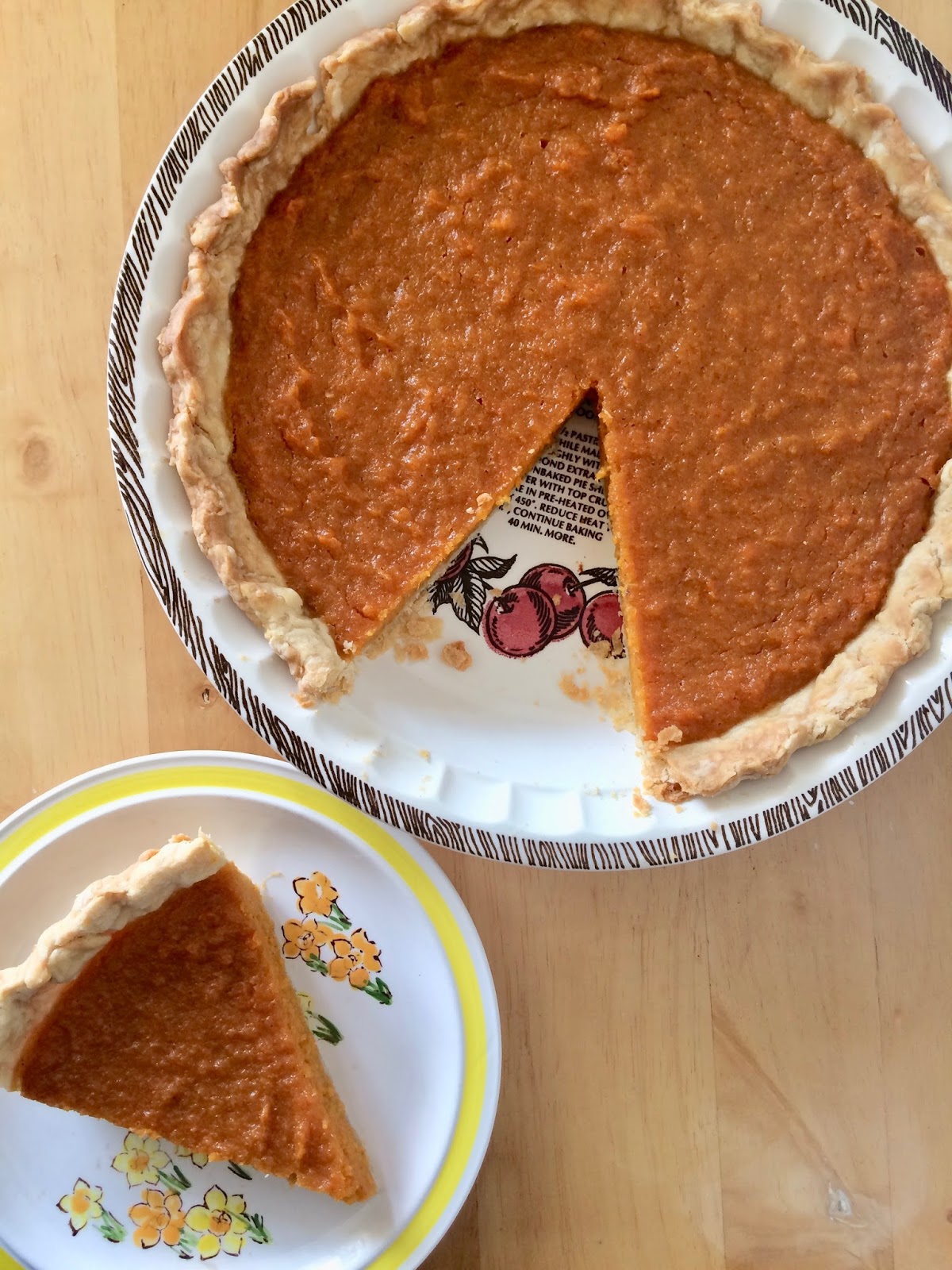 Savory Moments Sweet potato pie